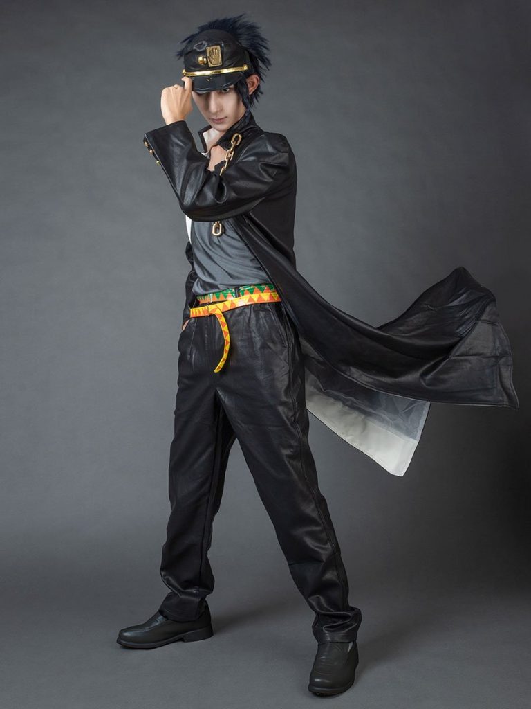 JOJO's Bizarre Adventure Kujo Jotaro Cosplay Costume cp05615 Cosplay Shop
