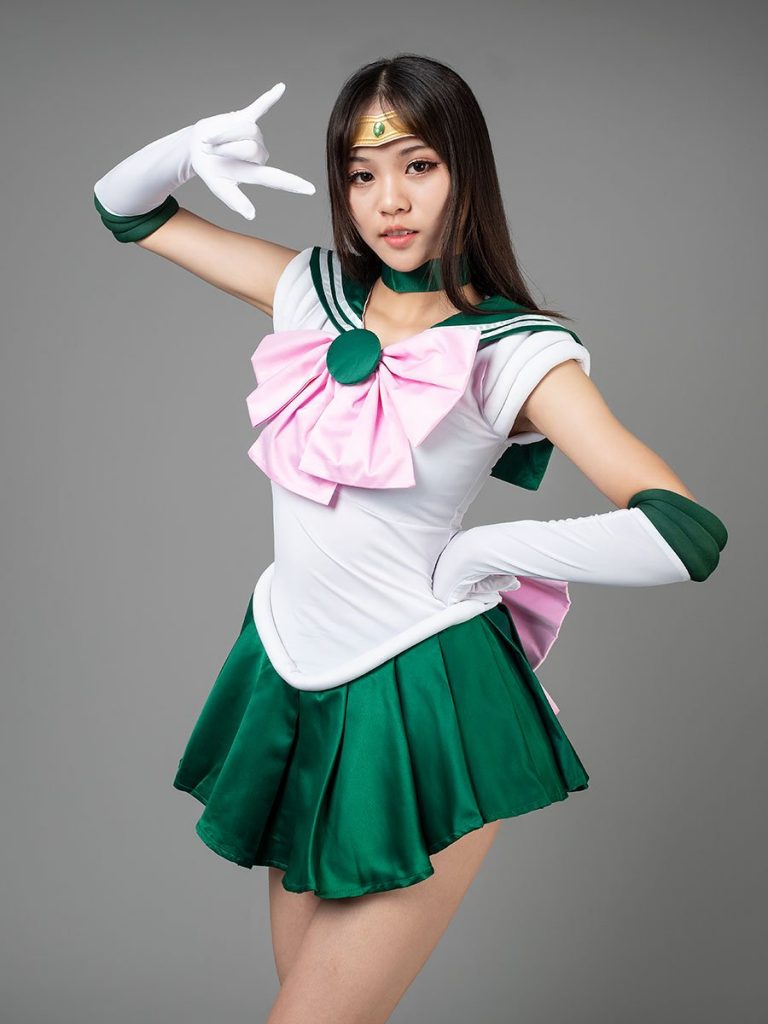 Sailor Moon Sailor Jupiter Kino Makoto Cosplay Costumes cp00292 ...