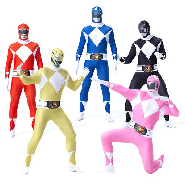 Mighty Morphin Power Rangers Cosplay Costume Zentai - Cosplay Shop