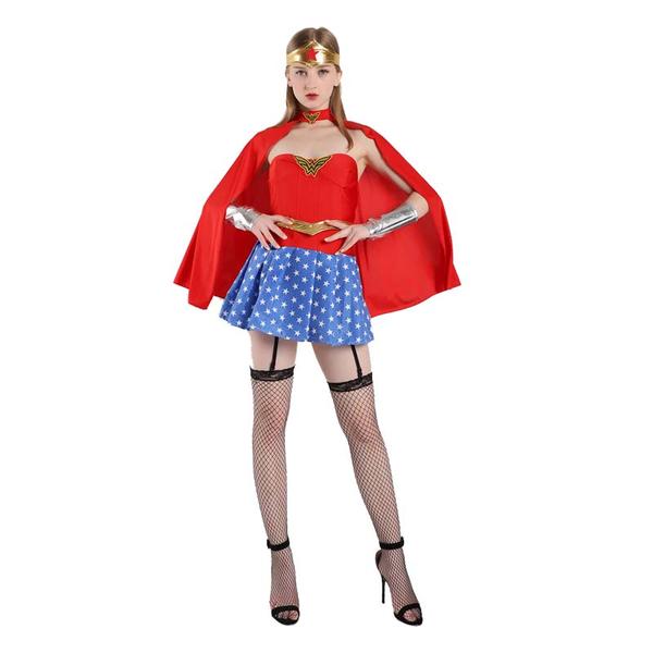 Wonder Woman Cosplay Costume Dance Costume Halloween Costume Dress ...