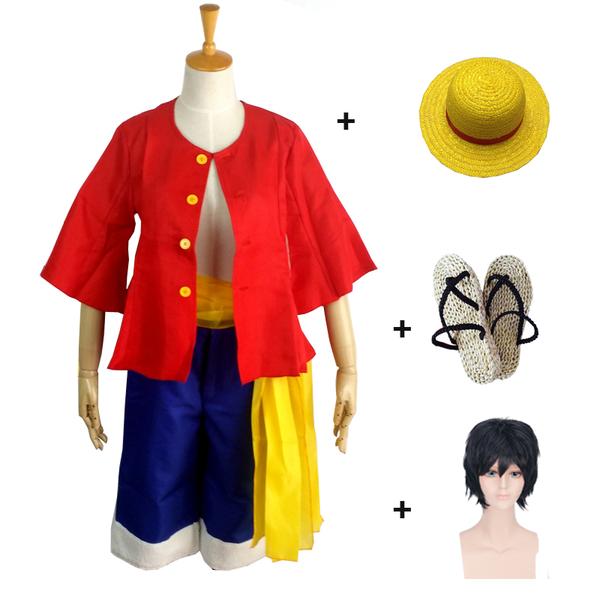 One piece Monkey D. Luffy Cosplay Costume Halloween Costume - Cosplay Shop
