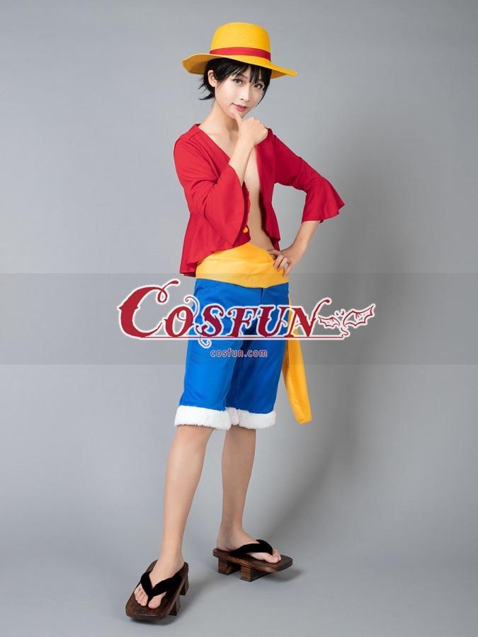Japanese Anime Monkey D. Luffy Cosplay Costume - cosfun