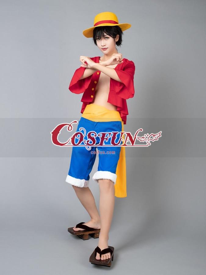 Japanese Anime Monkey D. Luffy Cosplay Costume - cosfun