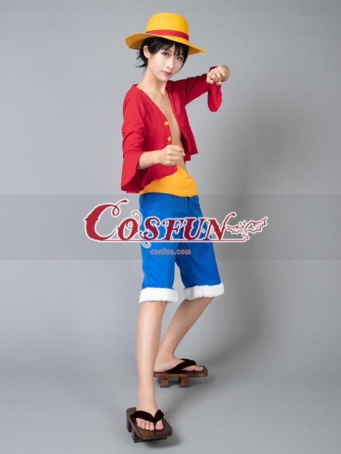 Japanese Anime Monkey D. Luffy Cosplay Costume - cosfun