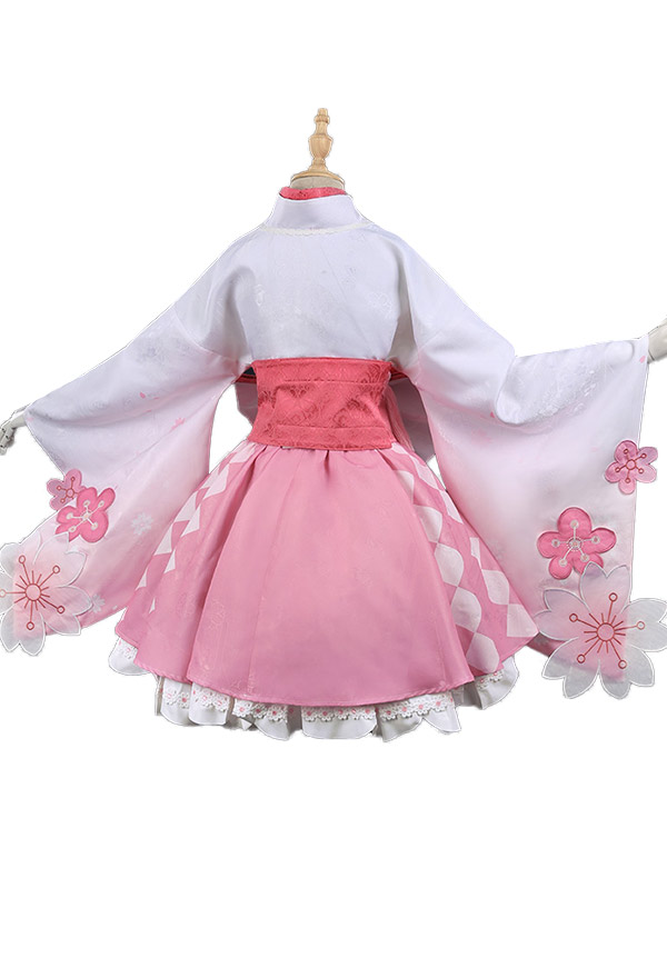 Eri Cosplay Outfit Pinafore Dress My Hero Academia Uraraka Ochaco Cosplay Kimono Costume for Women Girls