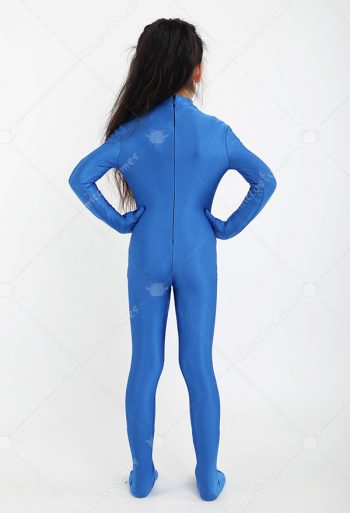 blue skin suit