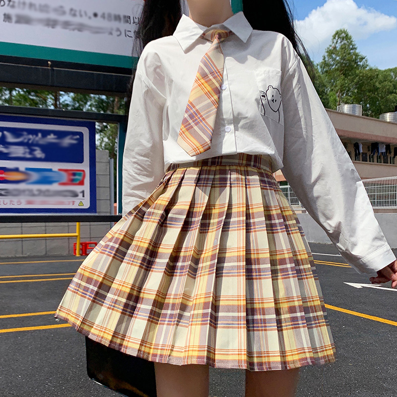 White Schoolgirl Uniform Japanese Class Navy Sailor School Uniforms ...