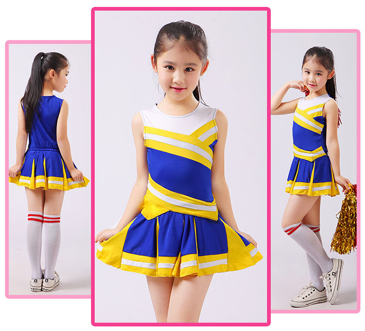 Student Competition Cheerleaders Girl School Uniform Cheer Team