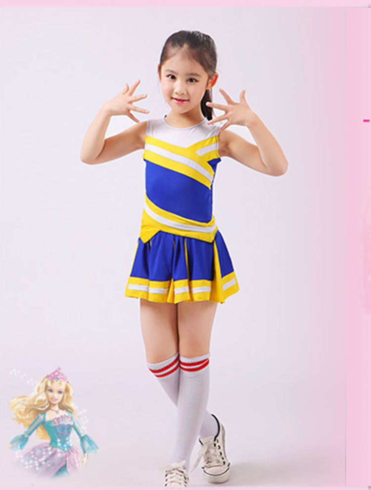Student Competition Cheerleaders Girl School Uniform Cheer Team