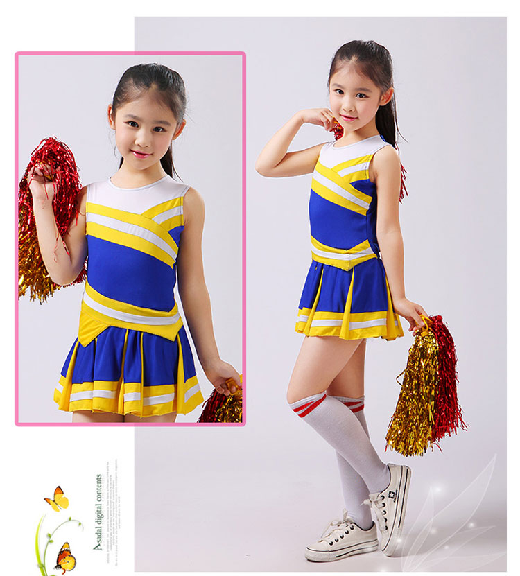 Student Competition Cheerleaders Girl School Uniform Cheer Team
