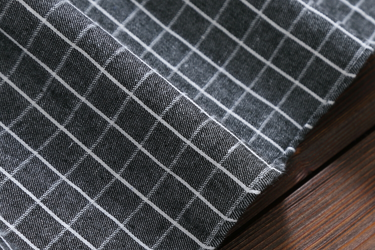 aeProduct.getSubject() Women's Literary Students Checked Dress Female Japanese School Uniform For Girls Long Sleeve Cotton and Linen Princess Dresses Image