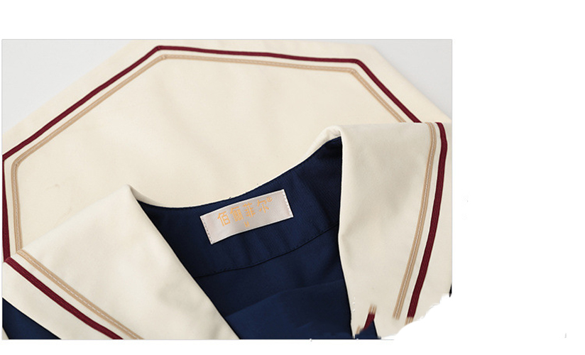 Girls Navy Sailor JK Suit Japanese Anime School Uniform Women Tops Pleated Skirt Cardigan College Student Carnival Party Costume Image