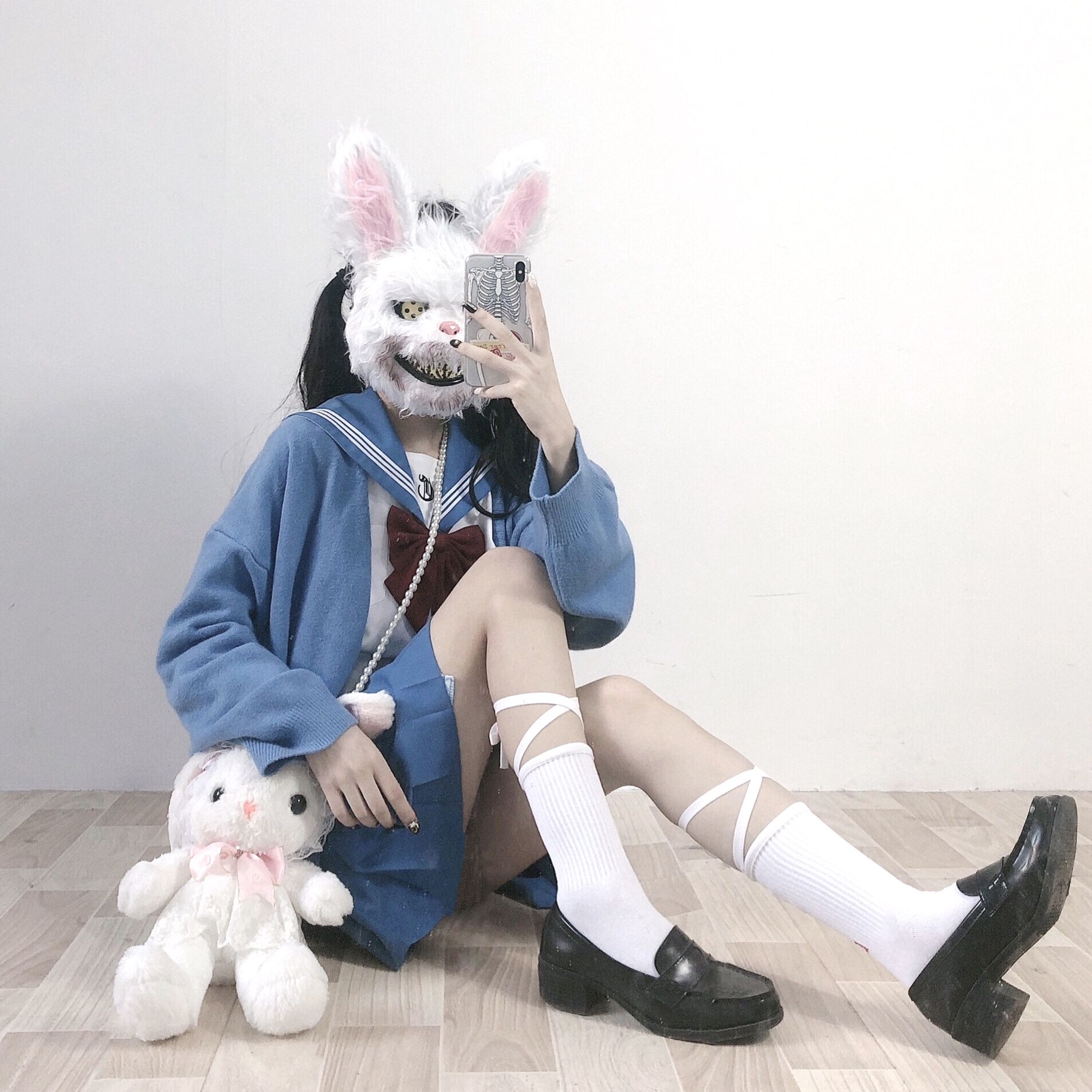 JK Cardigan Loose JK Sweater Coat japanese school uniform school girl uniform japanese fashion uniformes estudiantes Image