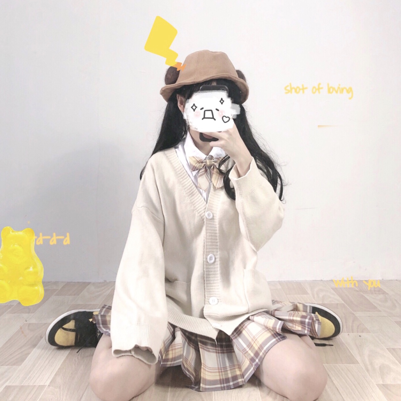 JK Cardigan Loose JK Sweater Coat japanese school uniform school girl uniform japanese fashion uniformes estudiantes Image