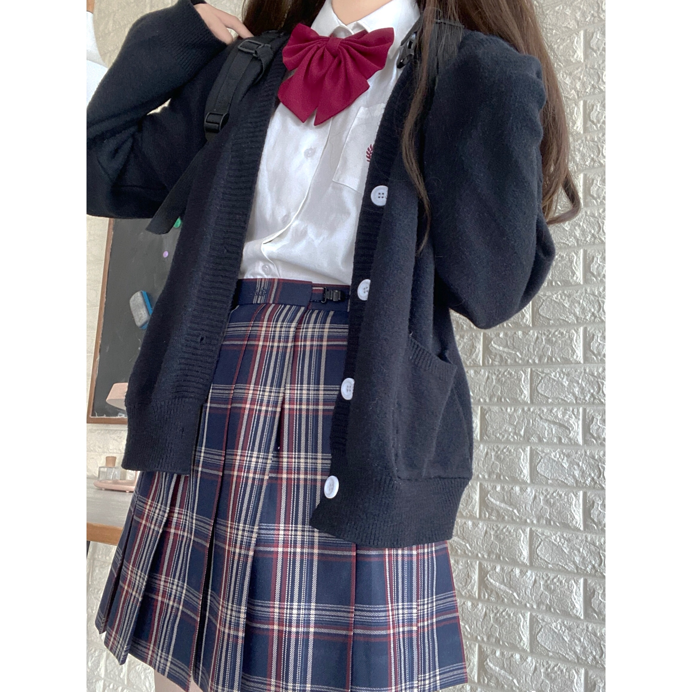 JK Cardigan Loose JK Sweater Coat japanese school uniform school girl uniform japanese fashion uniformes estudiantes Image