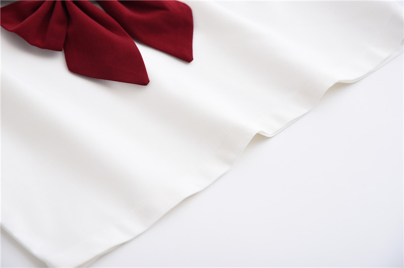 Light Blue Japanese Uniform For School Girls Long Sleeve Sailor Shirt Pleated Skirt Set College Middle High School Uniforms Image