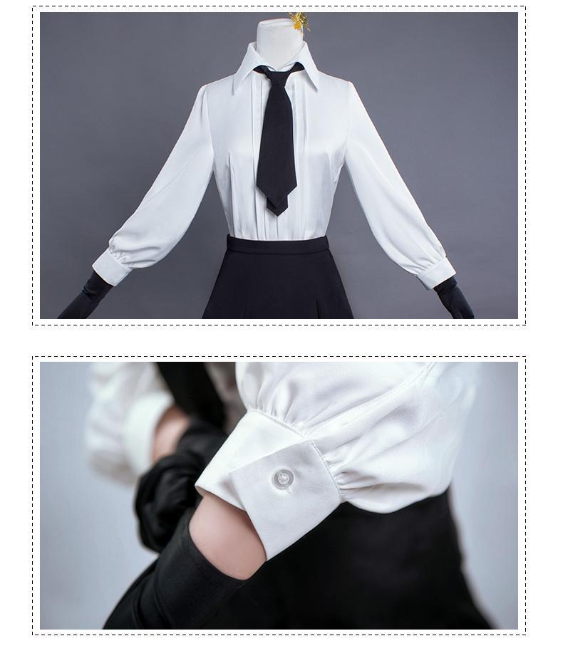 Japanese School Uniform Dress Cute Bungo Wild Dog And Xie Yejingzi Cosplay Costume Anime Royal Sister Faner Ladies Cosplay Set Image