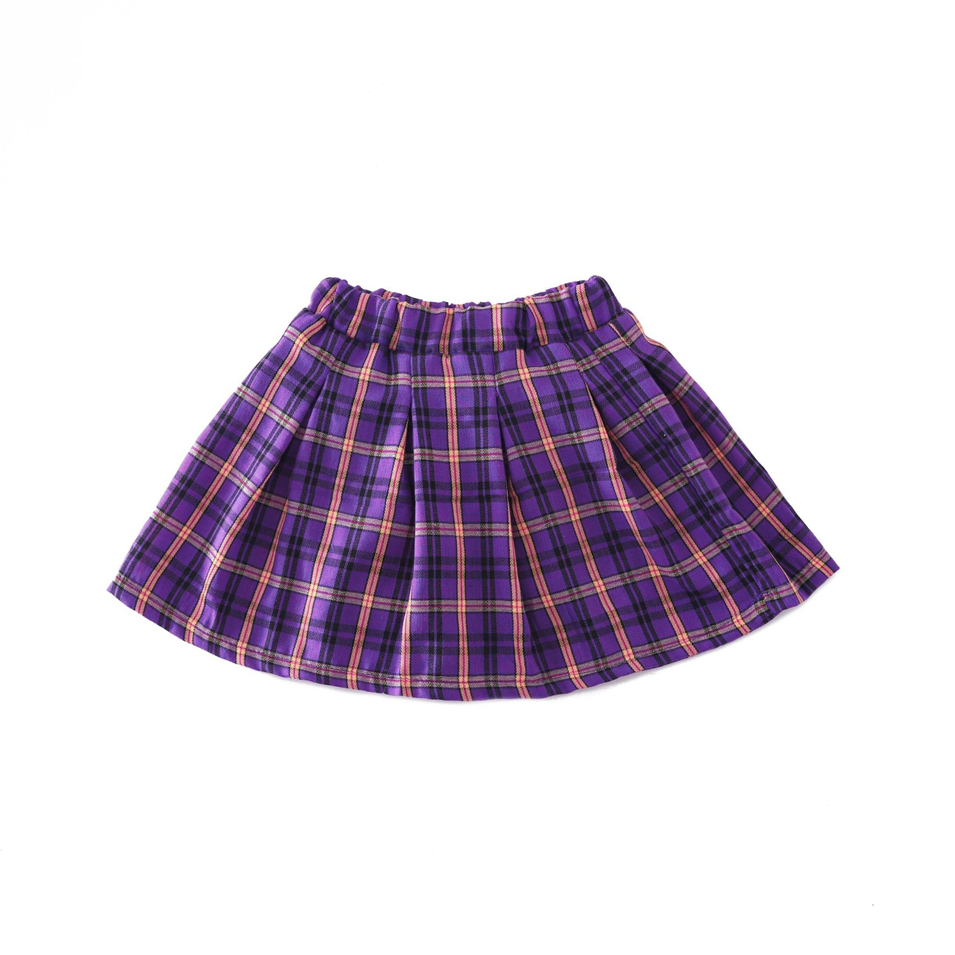 Kids Baby Girls School Korean Uniform Cheerleader School Team Hip Hop Competition Performance Cross Strap Top Plaid Skirt Set Image