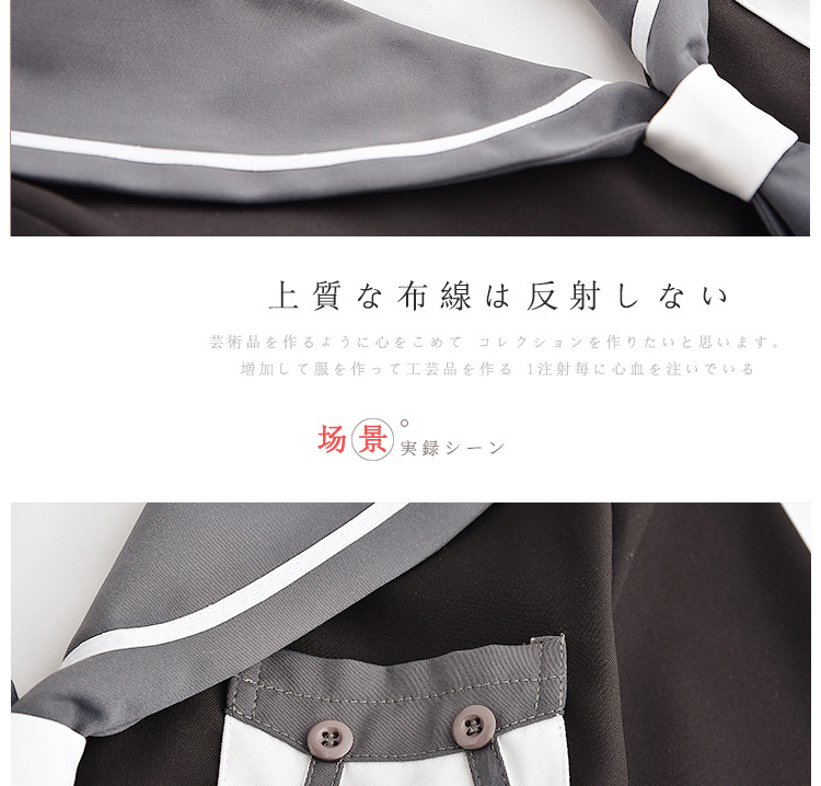 Japanese Korean Version JK Suit Woman School Uniform High School Sailor Navy Cosplay Costumes Student Girls Pleated Skirt Sets Image