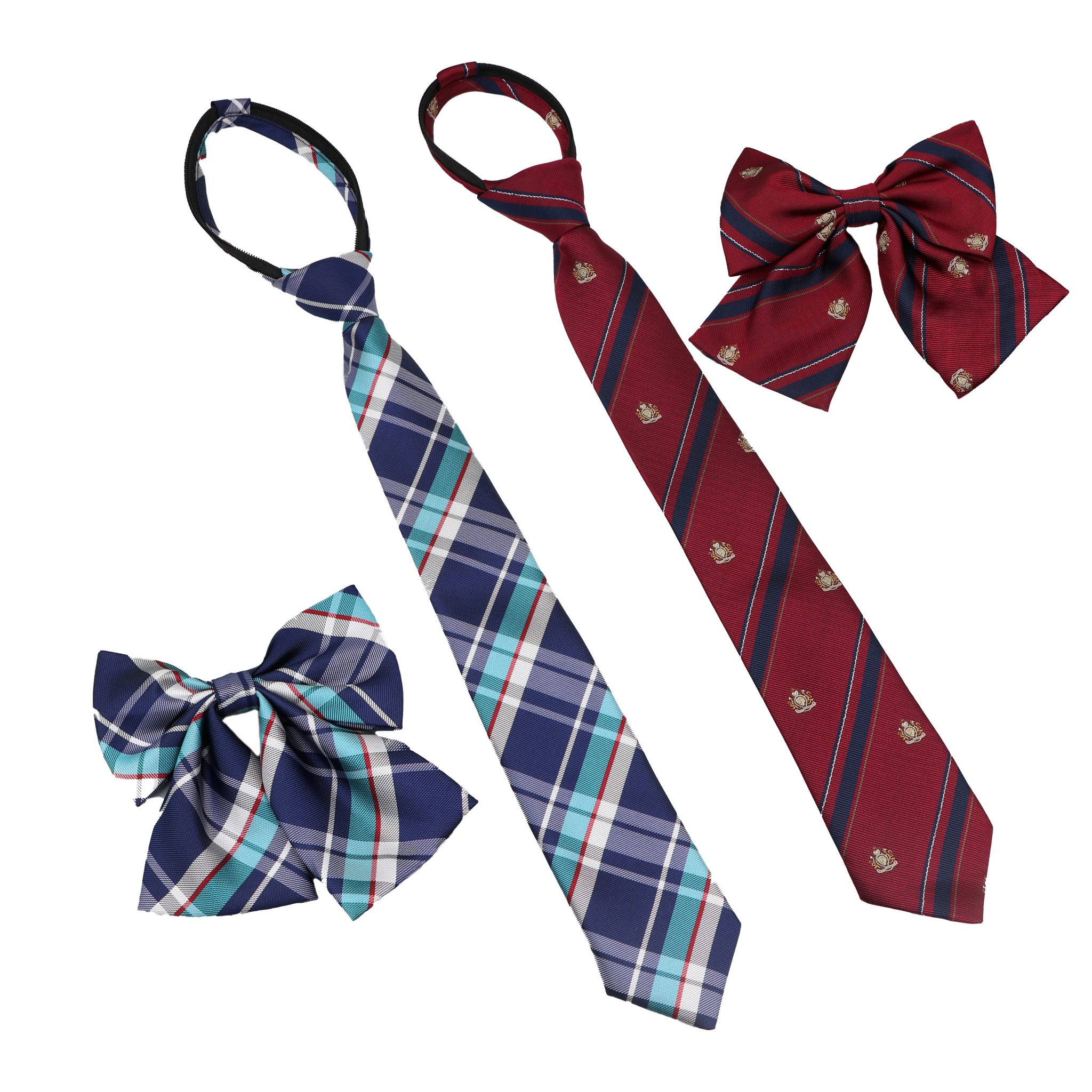New Arrival Girl/Boy Summer School Formal Uniform Tie Set Colorful