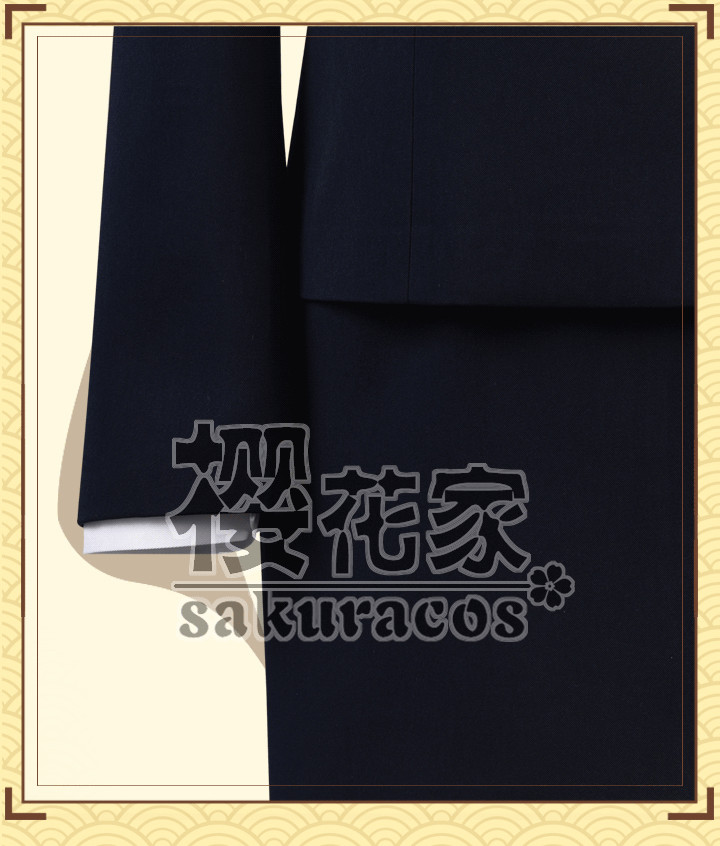Jujutsu Kaisen Maki Zen In Dark Black Uniforms Cosplay Costume Free Shipping Image