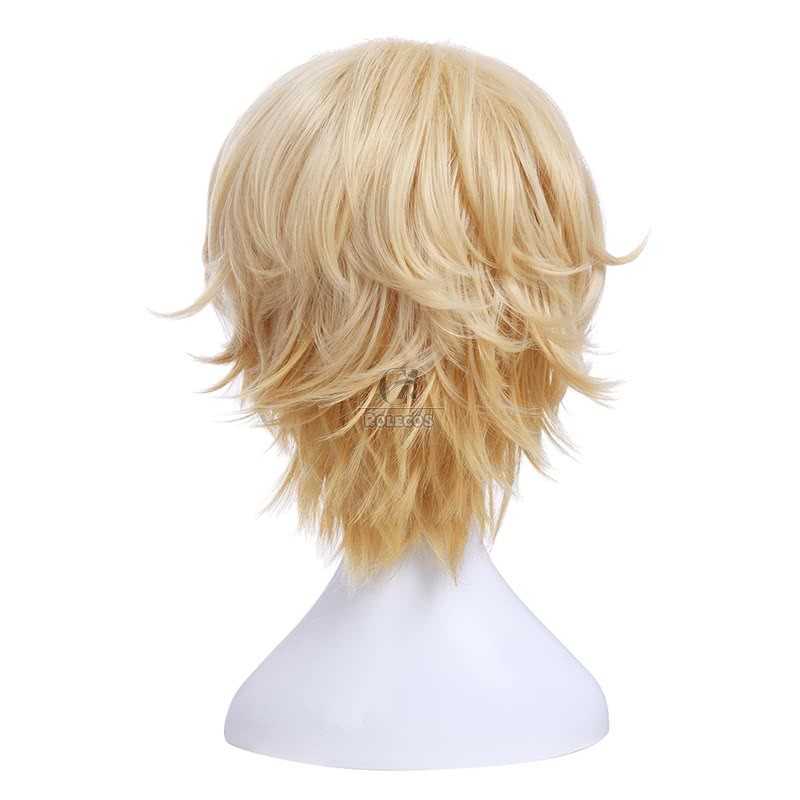 Hataraku Saibou Cells At Work Neutrophil Short Blond Cosplay Wigs For Sale