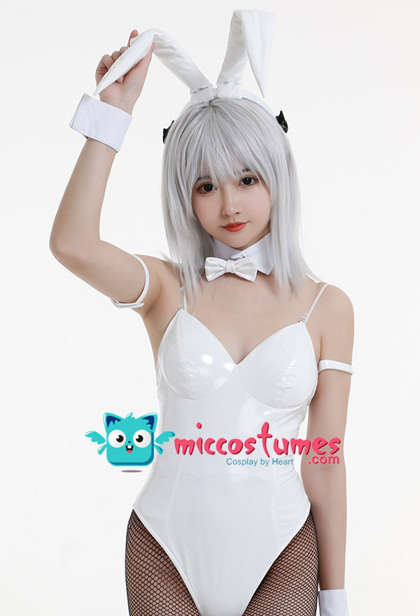 High School DxD Koneko Toujou Shirone Cosplay Costume Cute Bunny Girl ...