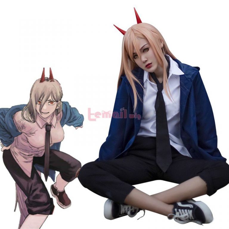 Chainsaw Man Power Coat Suit Jacket Cosplay Costume Cosplay Shop